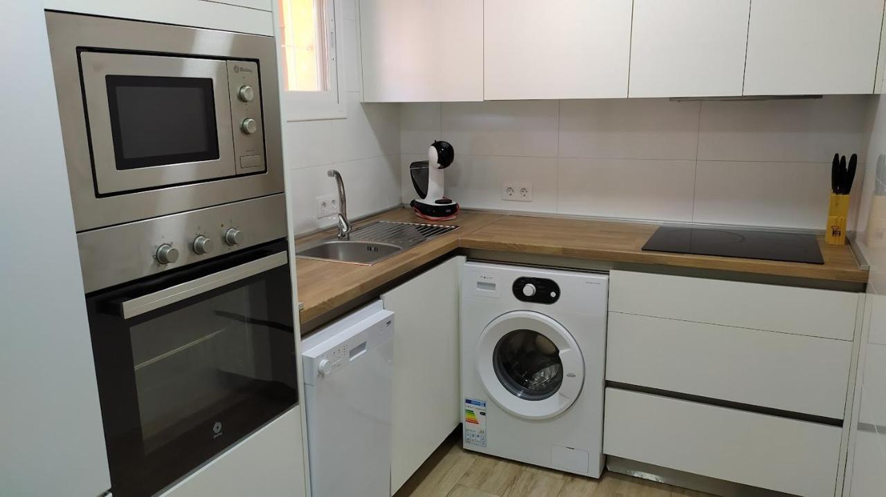 Coqueto Apartamento Con Terraza En La Playa Рокетас-де-Мар Экстерьер фото